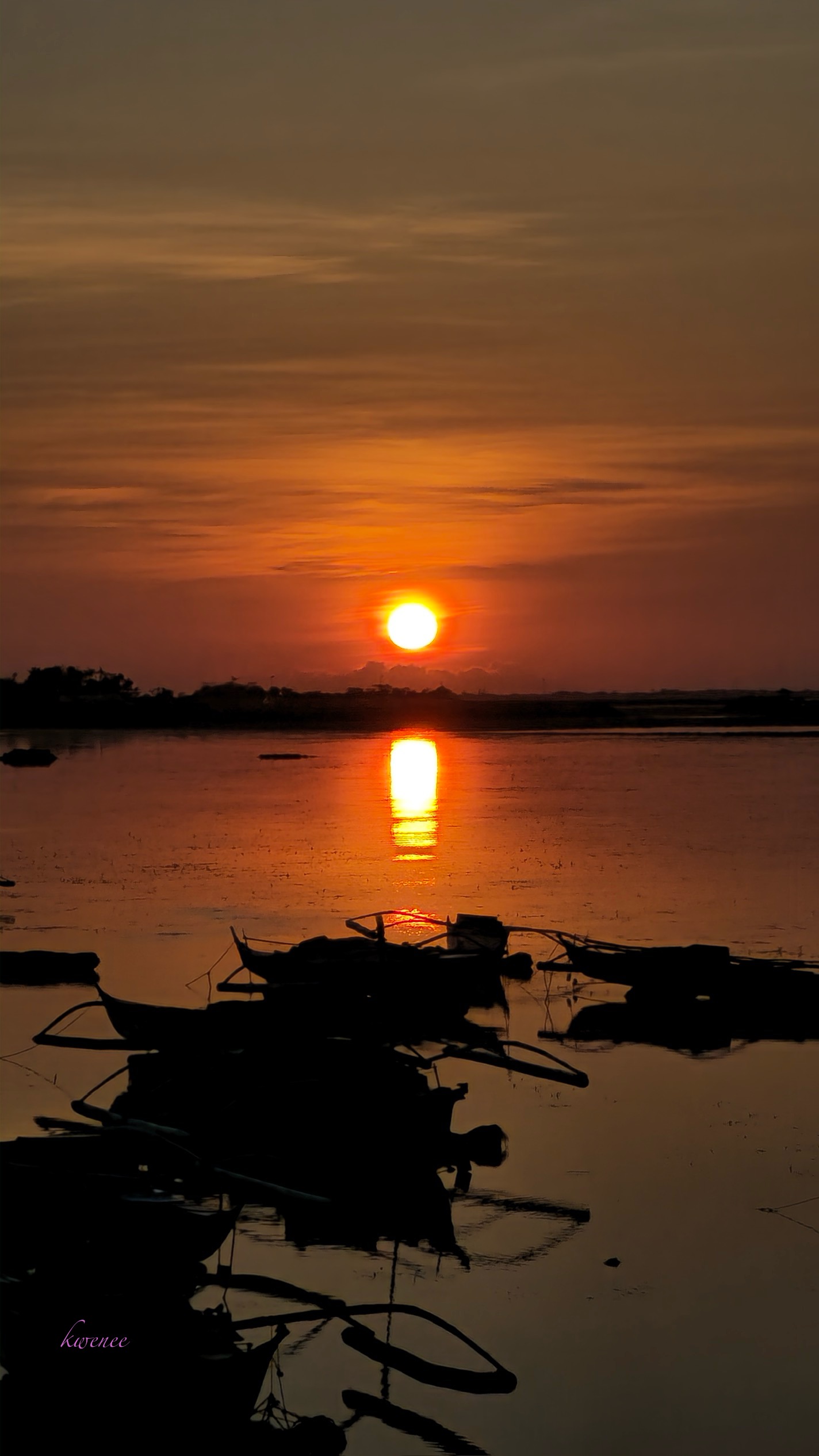 Sunrise at Cordova Roro Port